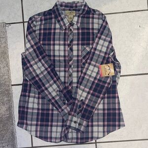 Women’s blue mountain top. Size large